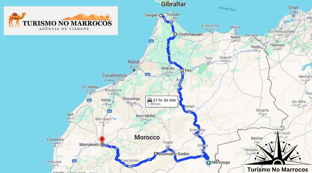 Viagem Marrocos 5 dias a Partir de Tânger