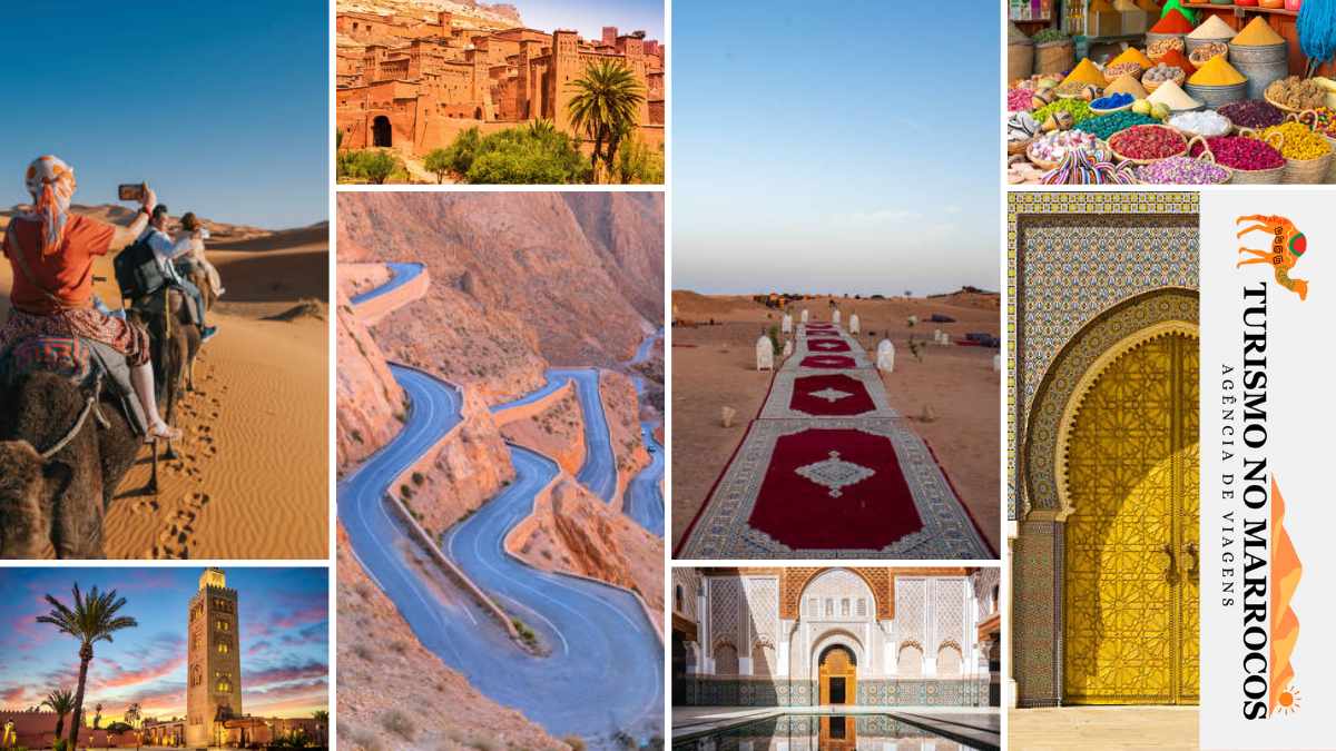 Viagem de Marrakech a Fez no deserto 4 dias